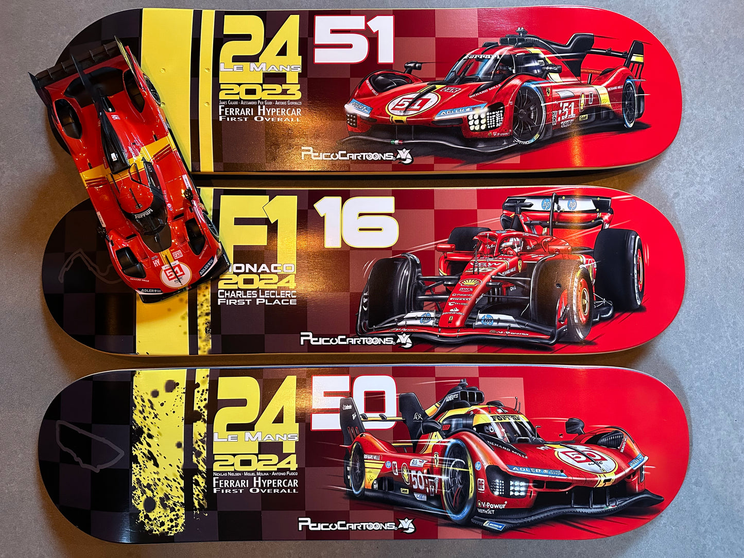 Ferrari Triptych