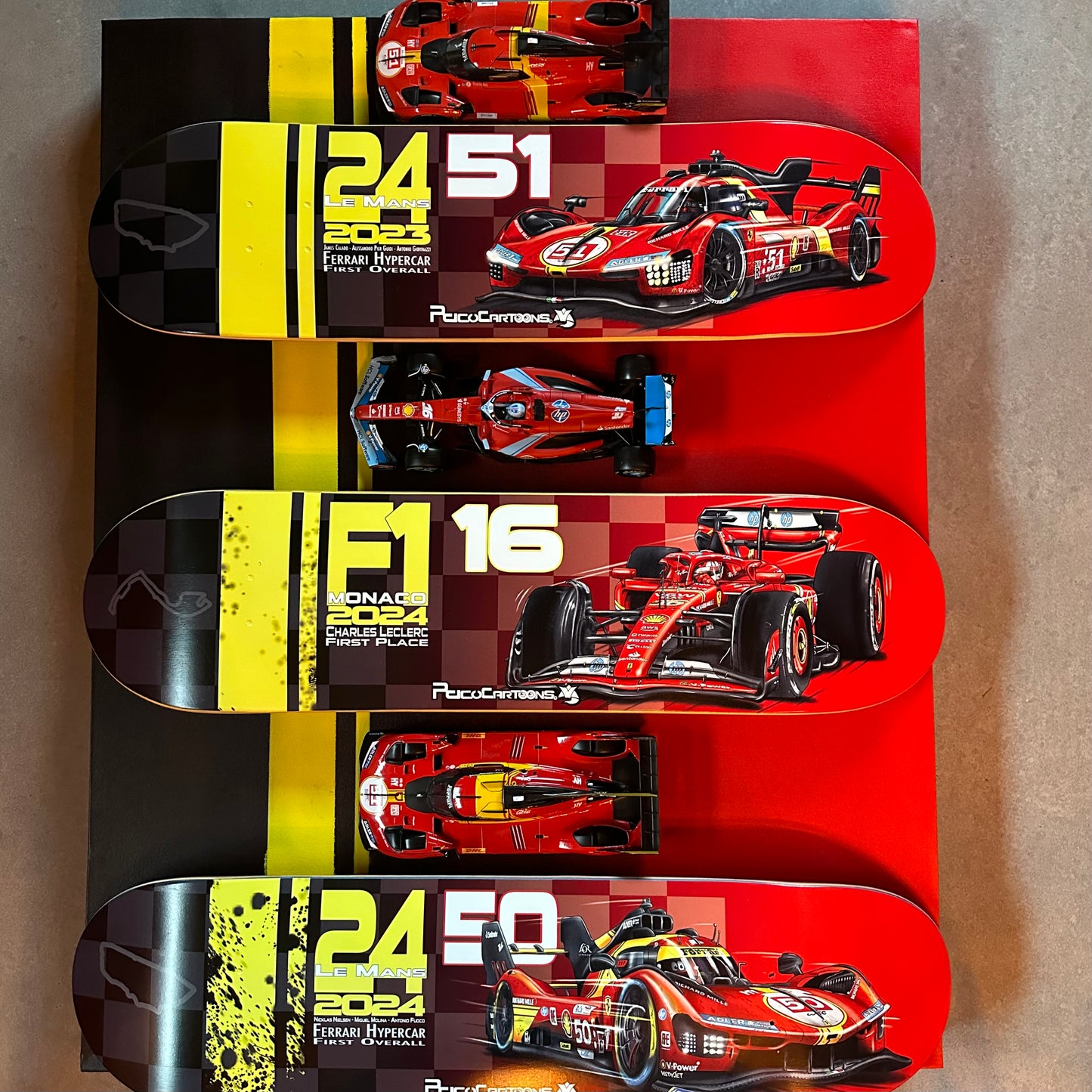 Ferrari Triptych